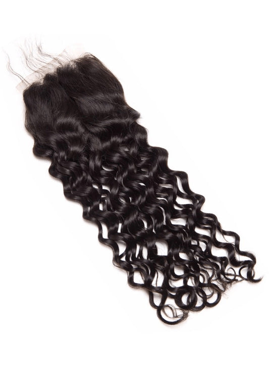 12A Water Wave Hair 4x4 5x5 HD Lace Closure Undetectable HD Lace Closure